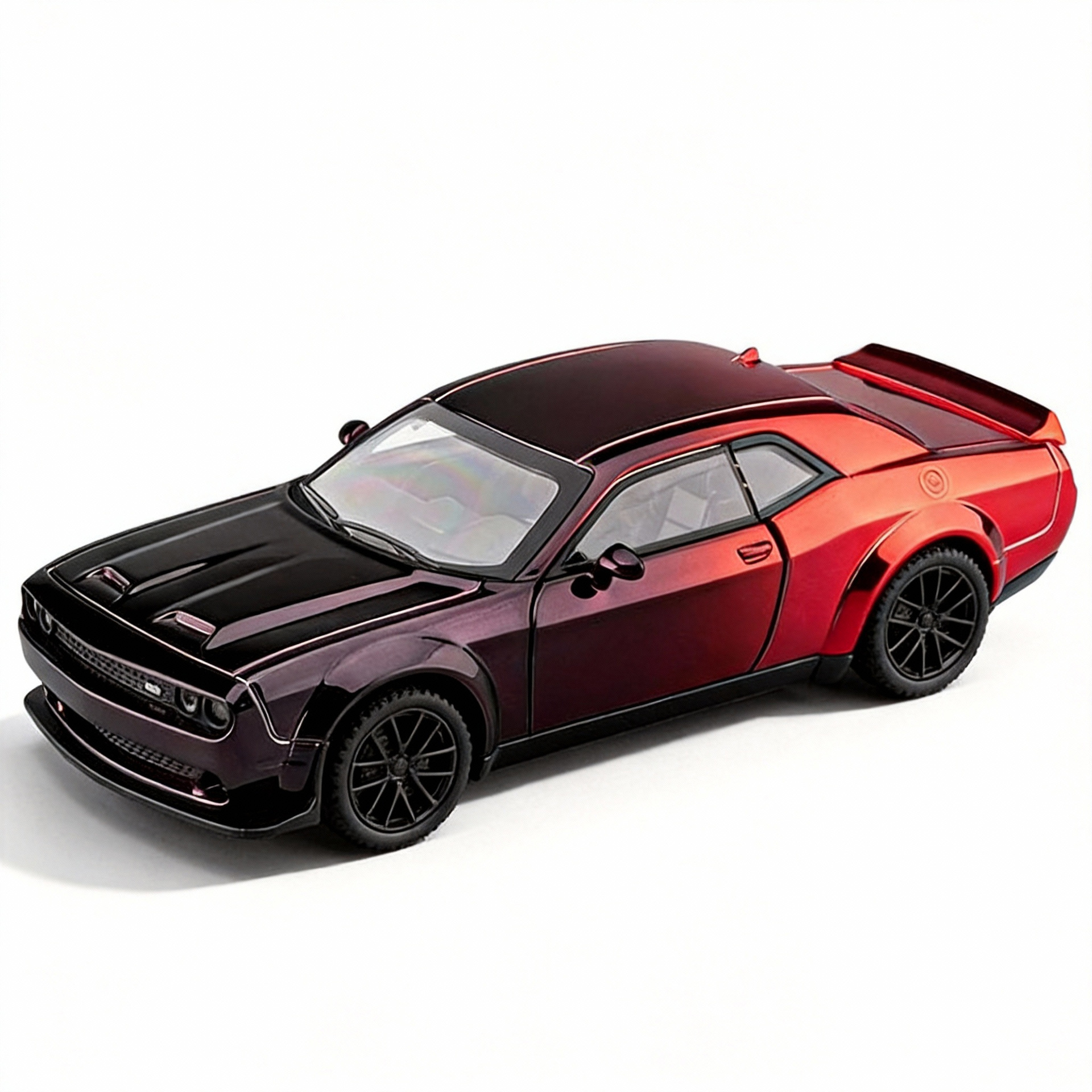1: 32 Inferno gato galvanizado aleación modelo de coche deportivo luces efectos de sonido marea juego caja ciega decoración parque puesto mayorista