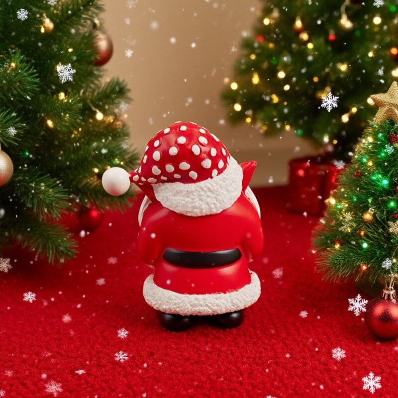 越境新型クリスマス創意装飾家の精霊置物デスクトップサンタクロースプレゼント樹脂工芸品|undefined