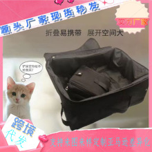 可折叠猫砂袋外出便捷猫砂盘 耐抓耐咬防水猫厕所 猫咪洗澡盘批发