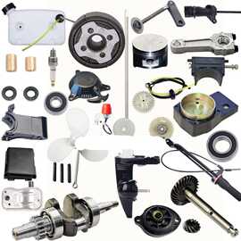 四冲程4.0马力船外机舷外机 离合器片离合器盘连接件配件