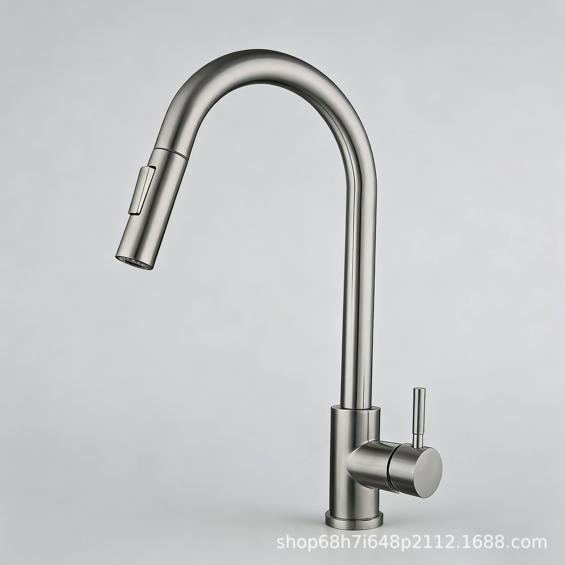 Grifo Extraíble de Cocina 360° de Acero Inoxidable 304 para Agua Fría y Caliente