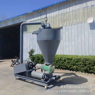 现货125型颗粒物料远距离气动吸粮机罗茨风机高扬程负压抽料机