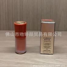 大牌跨境彩妆批发兰菁纯唇釉小样3ml黑管唇釉3ml唇蜜不沾杯不掉色