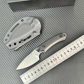 跨境热销户外刀具求生战术刀野外生存刀高硬度防身小刀锋利水果刀