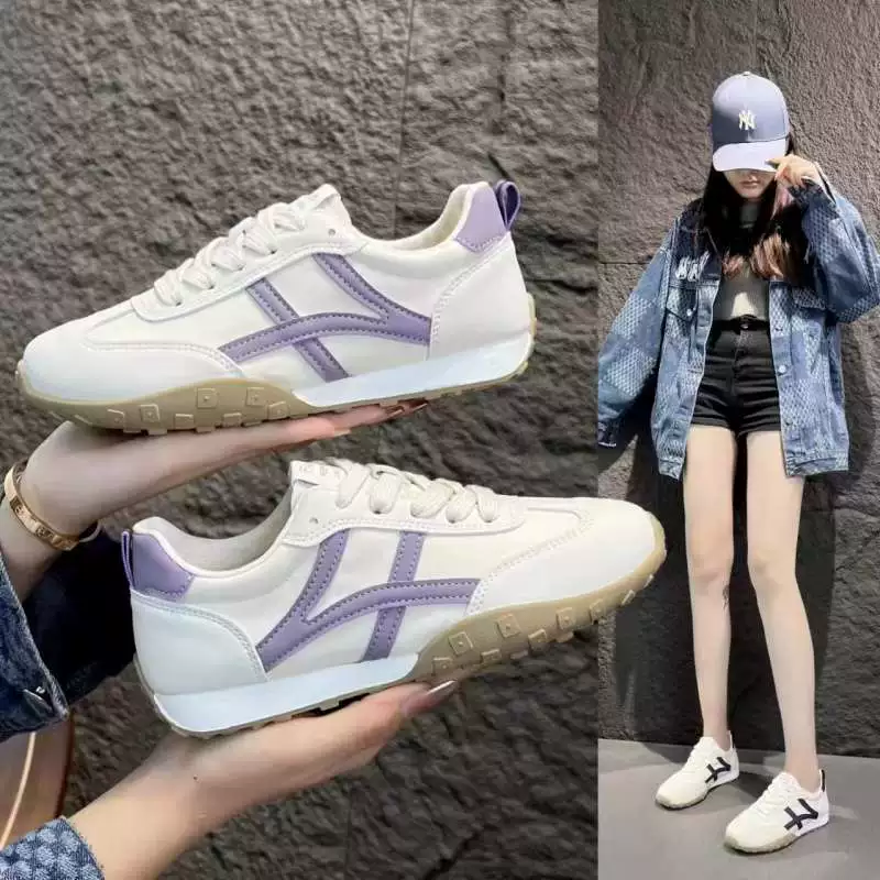 Кроссовки Forrest Gump для женщин 2025, новые популярные осенние тонкие дышащие универсальные легкие белые повседневные спортивные кроссовки