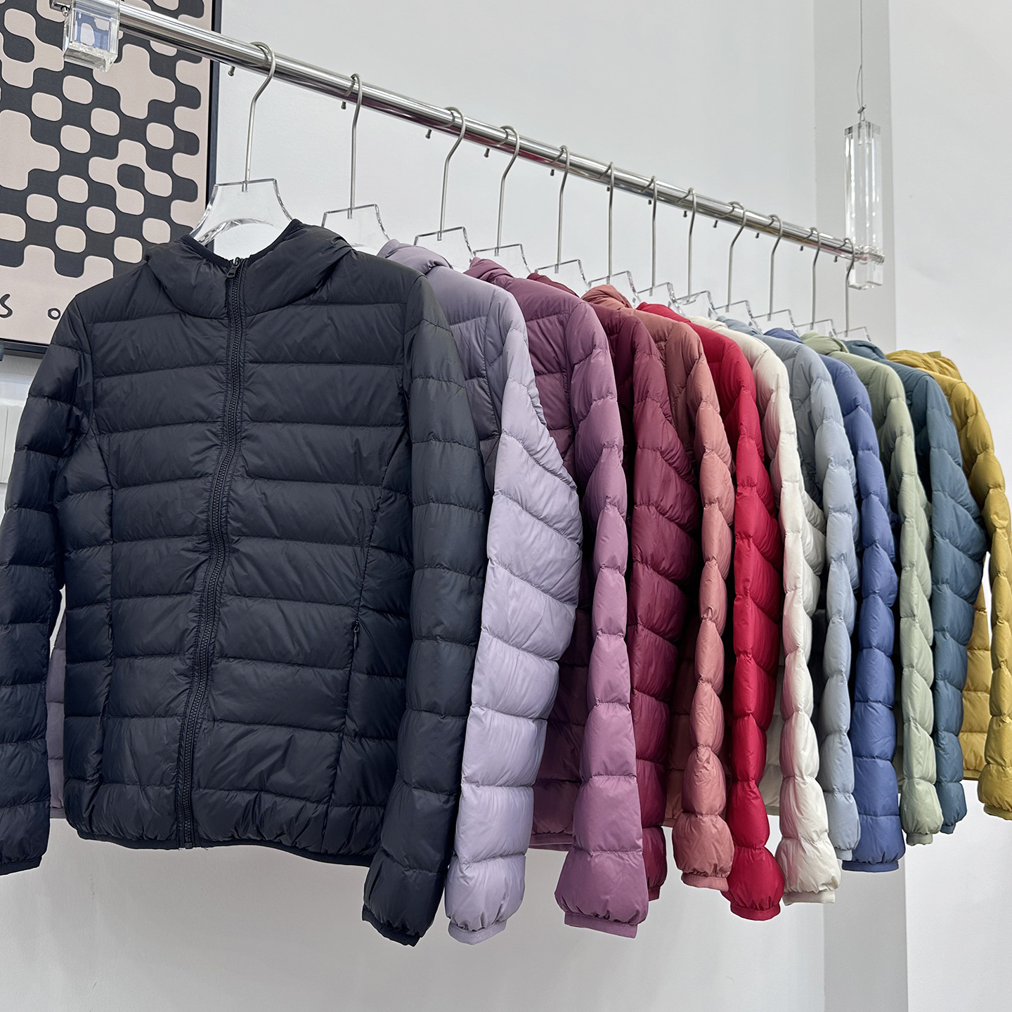 Lightweight down Jacket Women's Short 2025 Autumn and Winter New Casual Hooded Inner Layering Warm and Cold-Proof Jacket Winter Wear