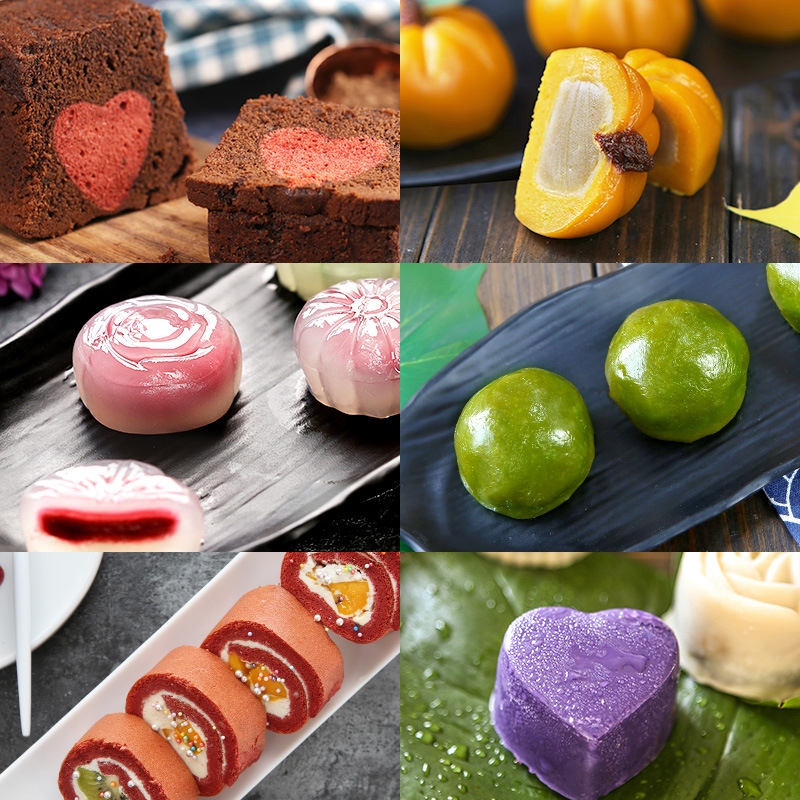 Yi Xiaobei Purple Sweet Potato Flour 20g Pack Fruit-flavored Powder Vegetable and Fruit Powder Edible Pigment Powder Nougat Snowflake Crisp Egg Tart