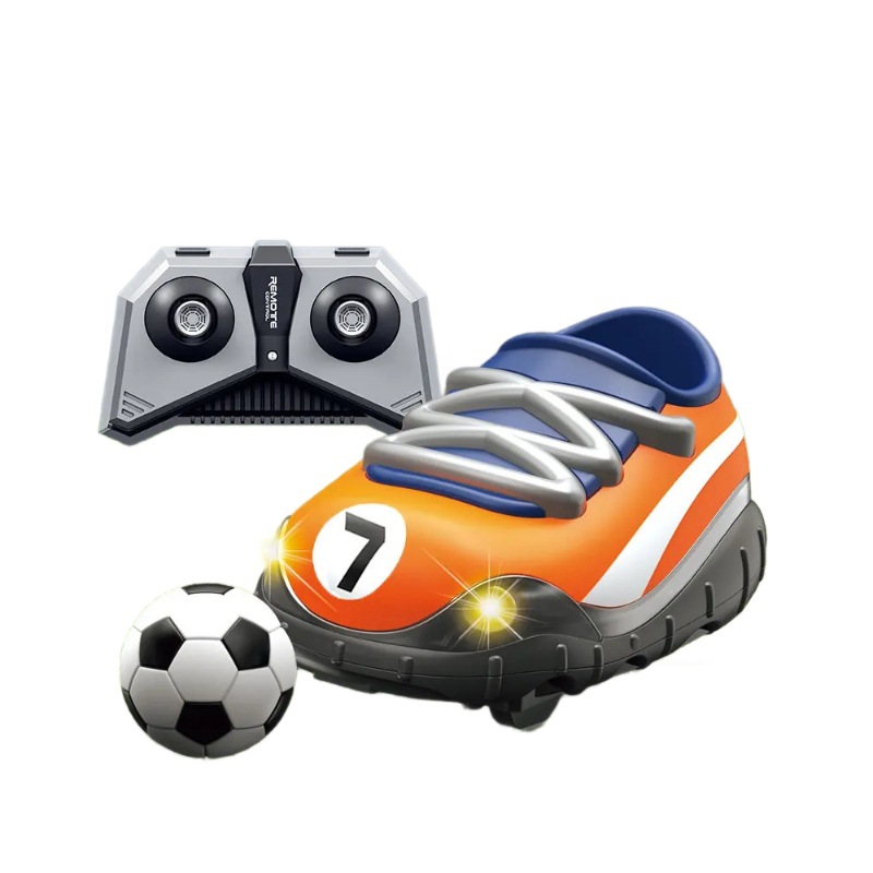 Nuevos juguetes infantiles extraños transfronterizos Amazon juguetes divertidos controlados por control remoto coche de fútbol parodia juguetes de seducción