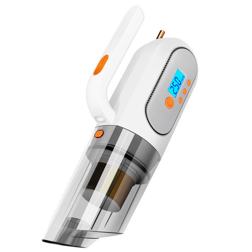 High-power four-in-one car vacuum cleaner in-car tire air pump car air pump barrel intelligent digital display