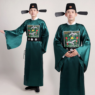 人明朝古代官服汉服圆领袍大臣文武百官唐朝县令县太爷影视演出-阿里巴巴