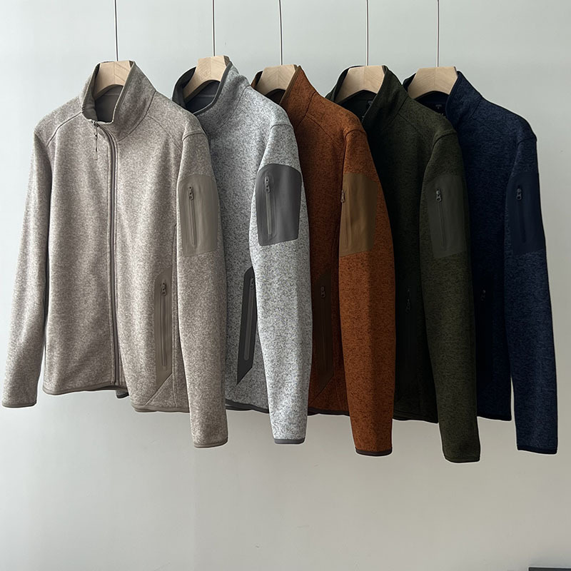 Buy and Cherish~2000+ Niaojia Couple Outdoor Windproof Hooded Stand-Up Collar Fleece Sweatshirt Jacket for Men and Women in Autumn and Winter New