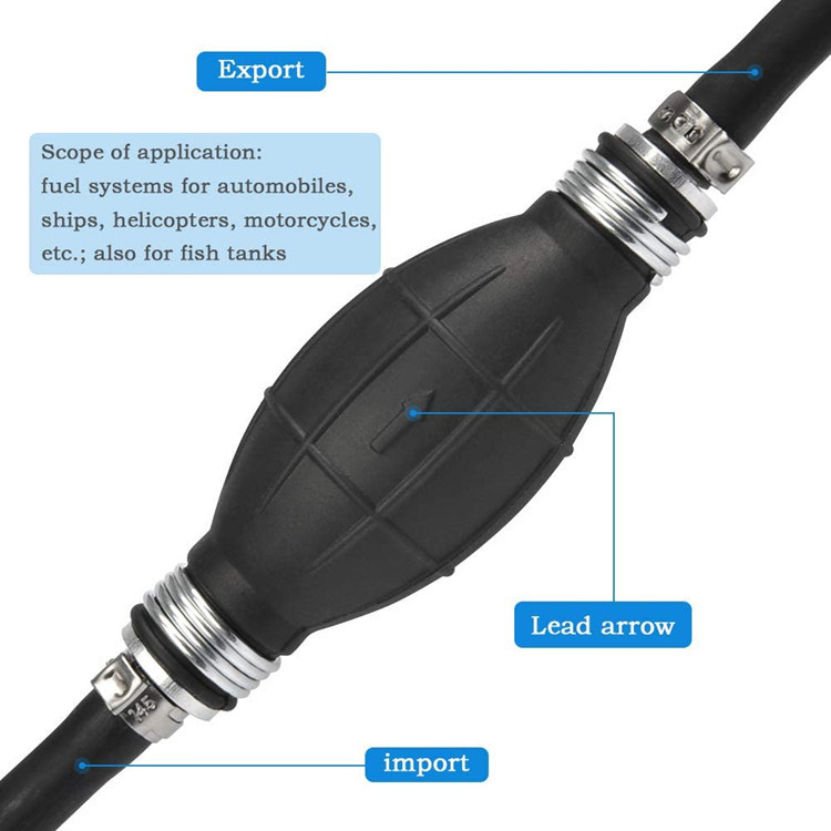 Gasoline Pumping Hose, Oil Extractor, Vehicle and Boat Fuel Tank Oil Pipe, Yacht Outboard Engine Oil Tank Refueling Hose, Oil Pumping Hose, Water Pumping Hose