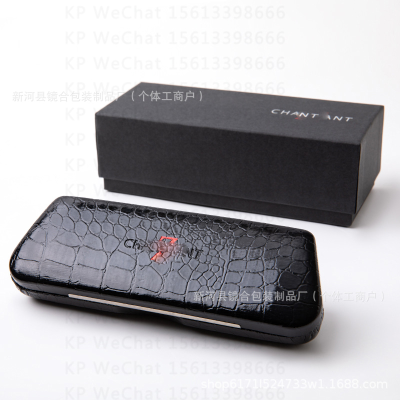 Spot al por mayor nueva caja de gafas de marca de alta gama de moda caja de gafas de sol de alta gama caja de embalaje completa