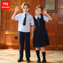 儿童校服小学生合唱演出服幼儿园园服男女童英伦学院风班服套装