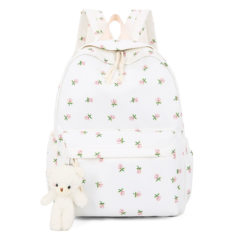 Маленькая свежая школьная сумка с принтом школьница