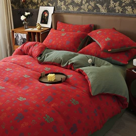 四件套;床罩床笠;床单、被单