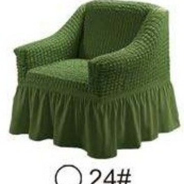 Cubresofá Seersucker universal, de poliéster elástico con falda, decoración para todas las estaciones, venta directa de fábrica.