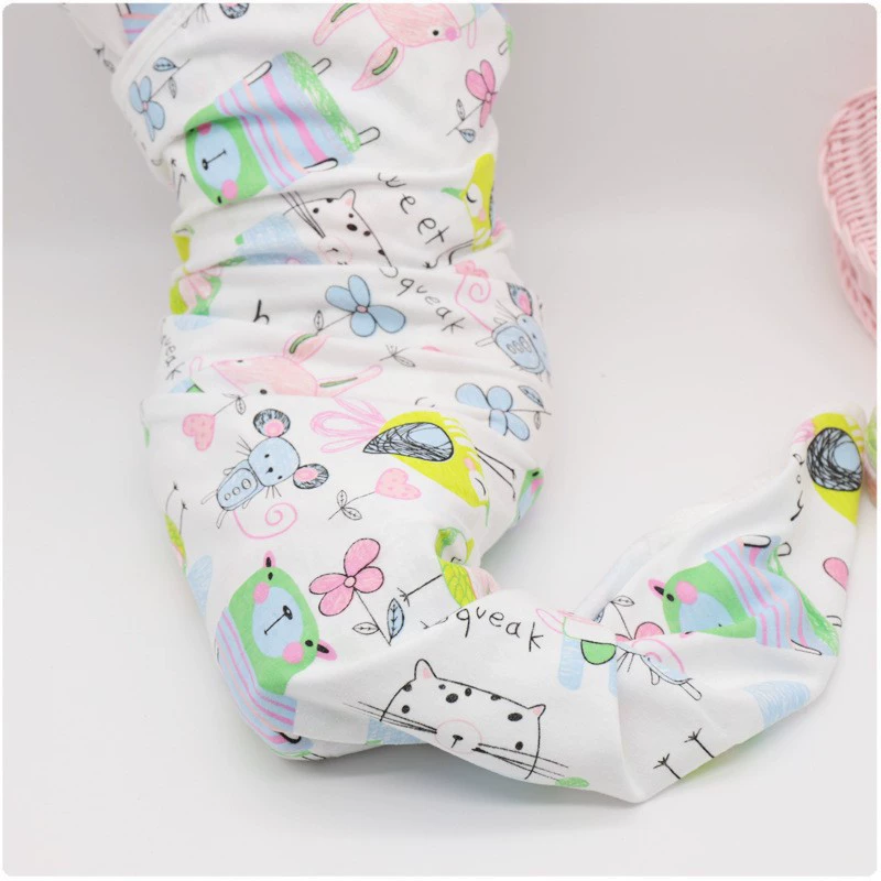 Детское вязаное одеяло для новорожденного, мультяшное полотенце для купания
