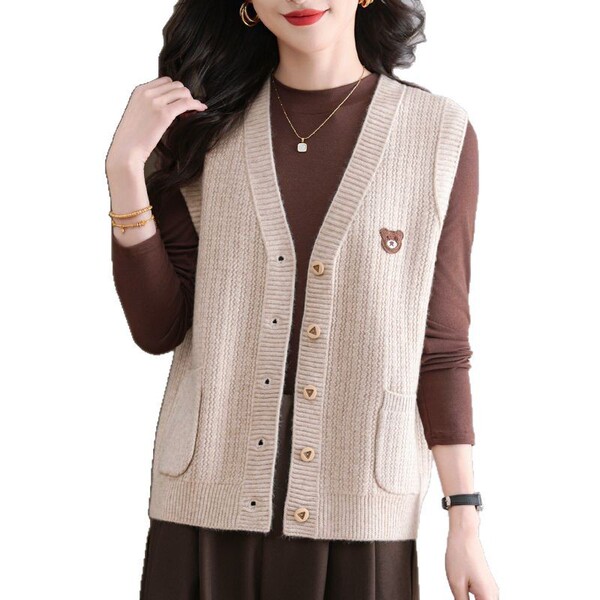 Spring solid vest