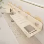 厕所镜前浴室打孔置物架