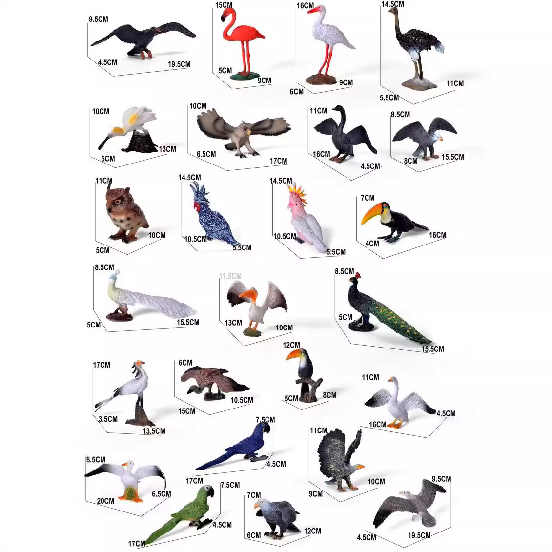 (25종의 새 전체 세트)