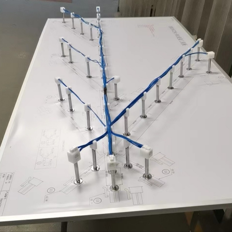 厂家批发防水定位治具汽车线束组立图板定 制铜铝不锈钢机加工