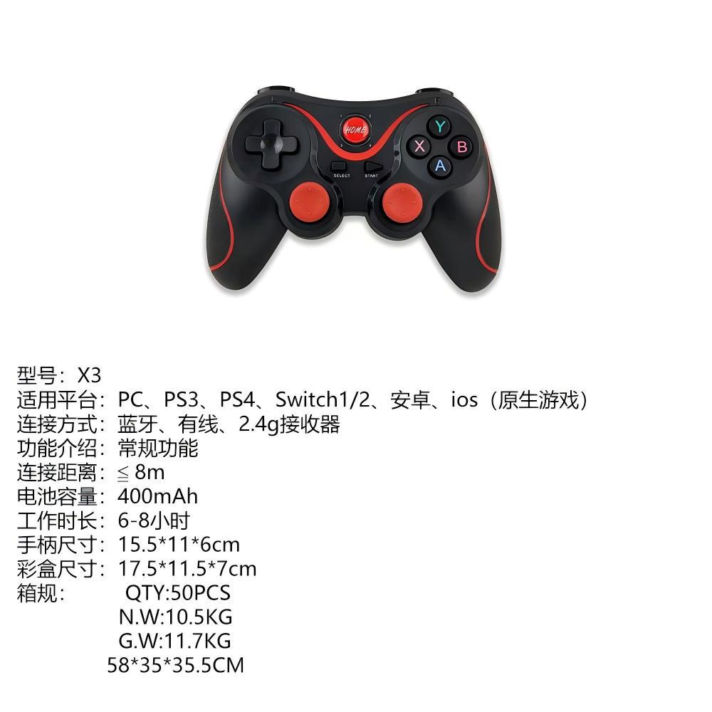 Control de juegos Bluetooth X3 conectado directamente al sistema Android IOS teléfono móvil control de juegos inalámbrico control de juegos de pollo