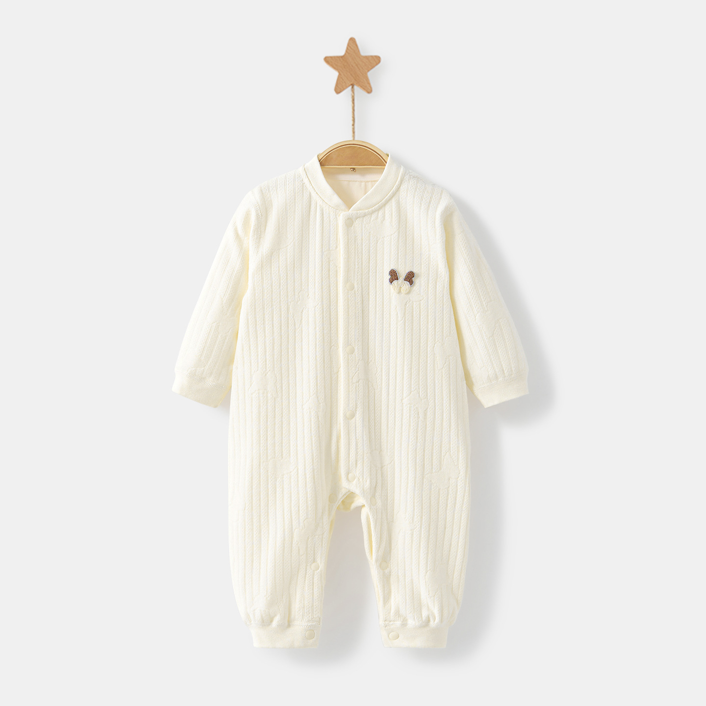 Primavera y otoño baby overcoat pijama delgado para niños pequeños ropa de recién nacidos ropa de base para hombres y mujeres ropa de caída de otoño bebé