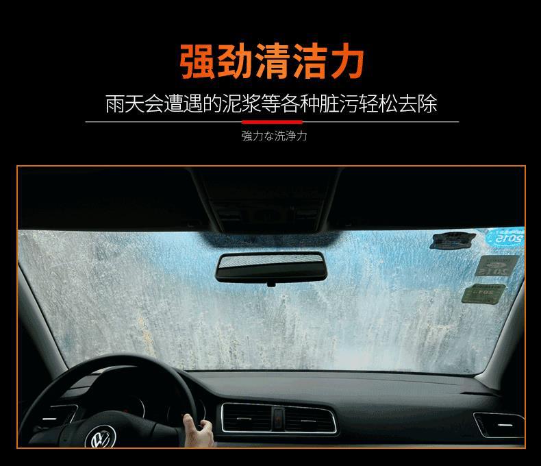Soft99 Car Glass Water Powerful Decontamination and Oil Film Glass Water Repellent Coating Cleaner Concentrated Wiper Water