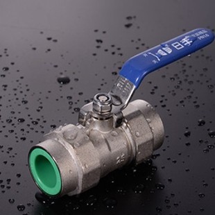 Rifeng pipe ppr water pipe union ball valve brass union ball valve union household valve 4 points 20 6 points 25