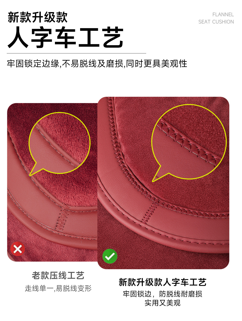 Source factory car seat cushion flannel winter universal car seat cover anti-freeze anti-slip plush seat cushion wholesale