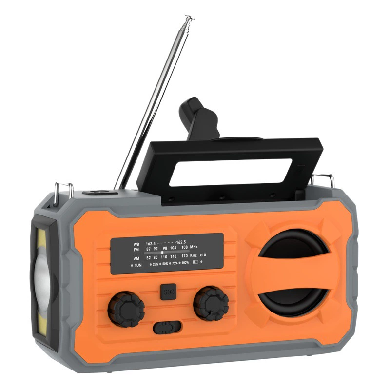 Youlejia Многофункциональный FMAM Солнечная ручная зарядка мобильный телефон аварийное радио зарядка освещение предотвращение стихийных бедствий радио