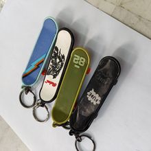经销批发 汽车钥匙圈纪念品可印logo 滑板钥匙扣 下单确认款