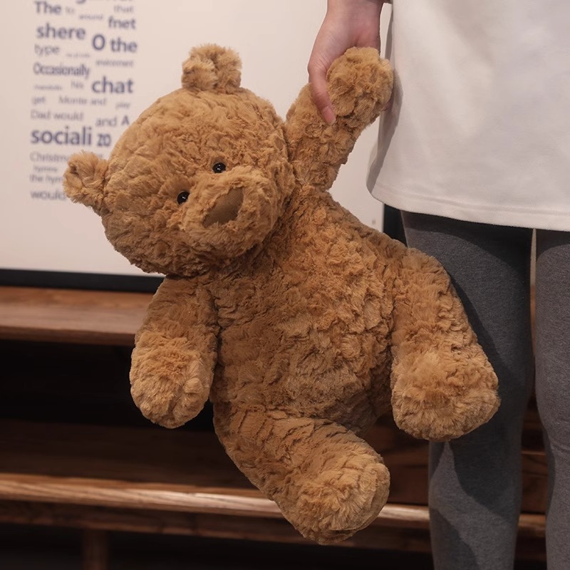 巴塞罗熊公仔毛绒玩具罗那小熊玩偶泰迪熊可爱安抚睡觉抱枕布娃娃