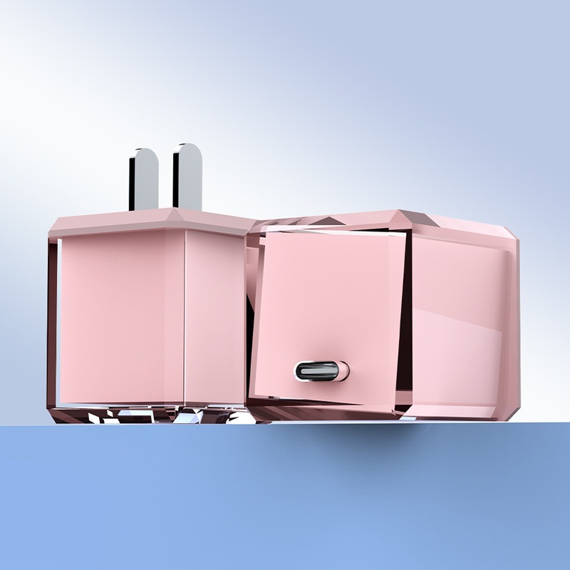 Pequeño cubo de hielo cabeza de llenado único C boca rosa