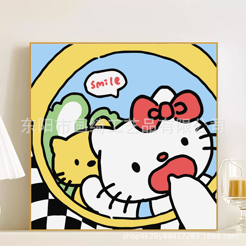 LL281 / 20*20CM（画笔+颜料+绷好内框）