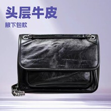 原厂皮广州奢侈品包包niki杨树林同款单肩斜挎包大牌平替包包