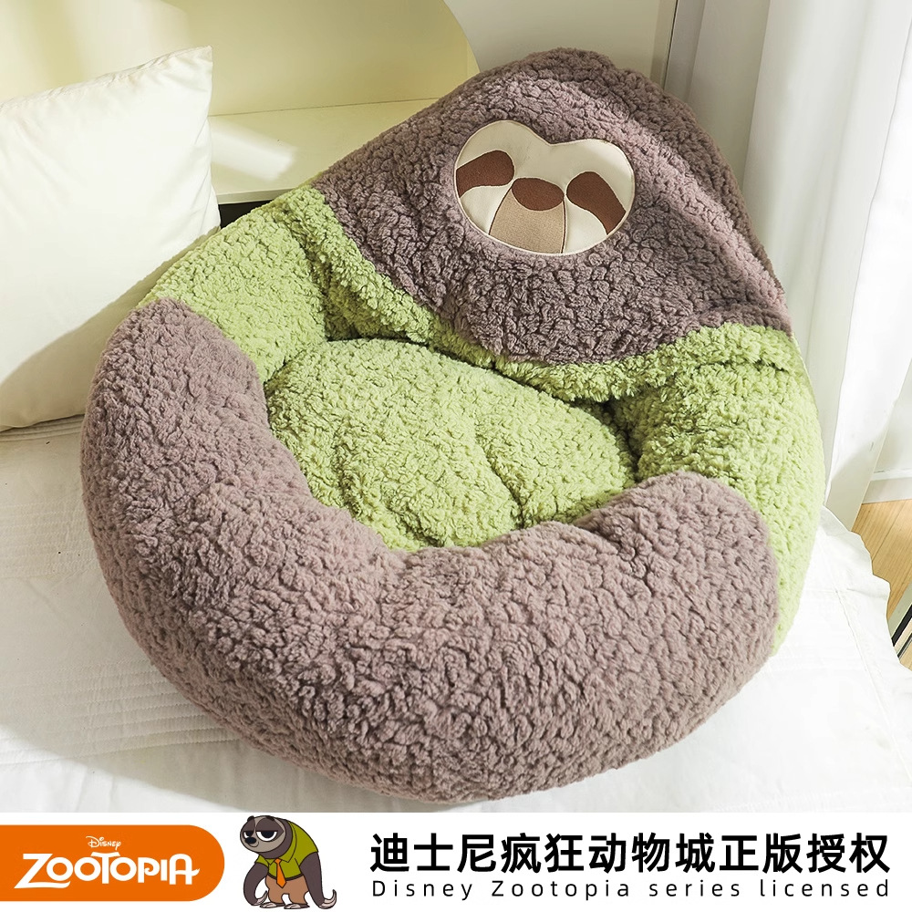 Disney Lightning Dog Nest invierno calentamiento método Corky cama desmontable para perros almohadilla para perros artículos de mascotas