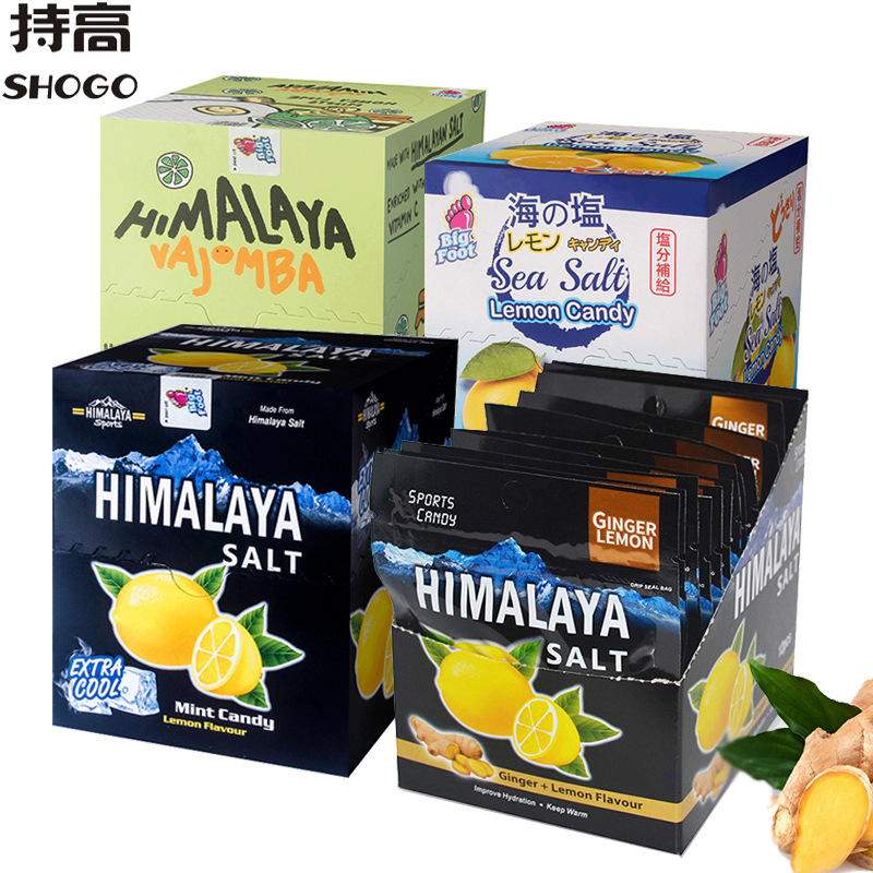 大马碧富海盐咸柠檬薄荷柠檬味糖果袋装马来西亚进口休闲零食批发