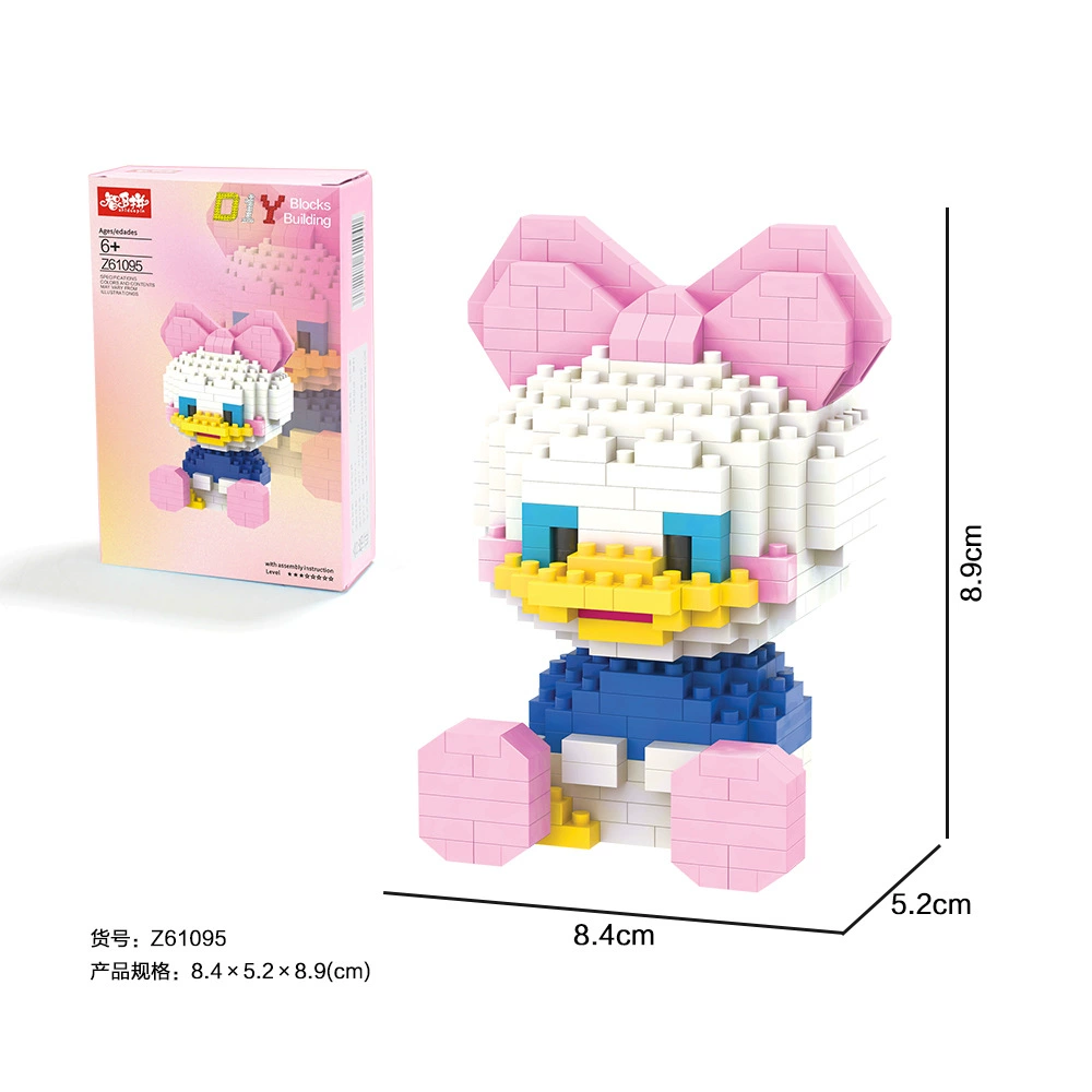 Mini Building Block Set — Sanrio-style Small-Particle Constructor Figures, Gift for Kids