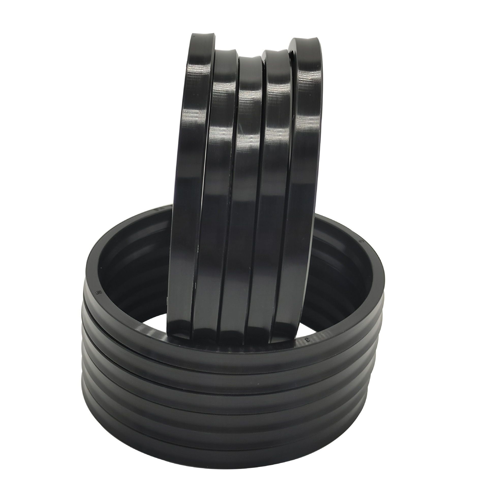 BA型黑色聚氨酯活塞杆密封厂家现货 80*88*6.5