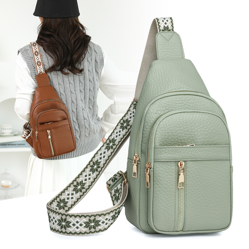 Cross-Border New Style Chest Bag, Retro Trendy Women's Bag, Multifunctional Versatile Casual Shoulder Fashion Crossbody Bag, Backpack for Women Cross-Border New Style Chest Bag, Retro Trendy Women's Bag, Multifunctional Versatile Casual Shoulder Fashion Crossbody Bag, Backpack for Women