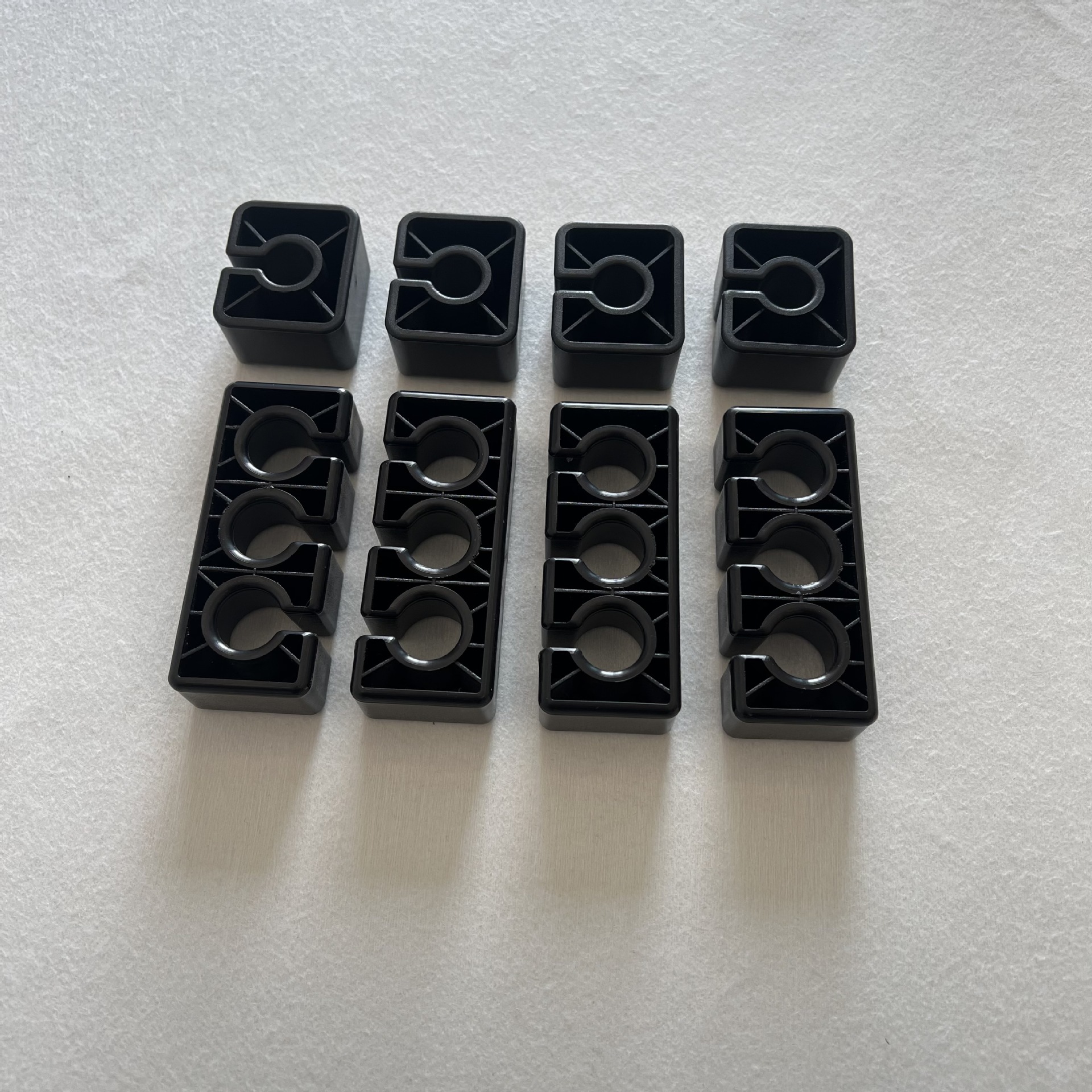 Three-hole Fitness Tension Rope Accessories Handle Training Belt Single Hole Elastic Tension with Handle One-word Tension Rope abs