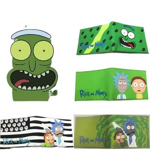 American Popular Cartoon Peripheral Pvc Short 80% off Wallet R and m Genius Mad Scientist Silicone Clip
