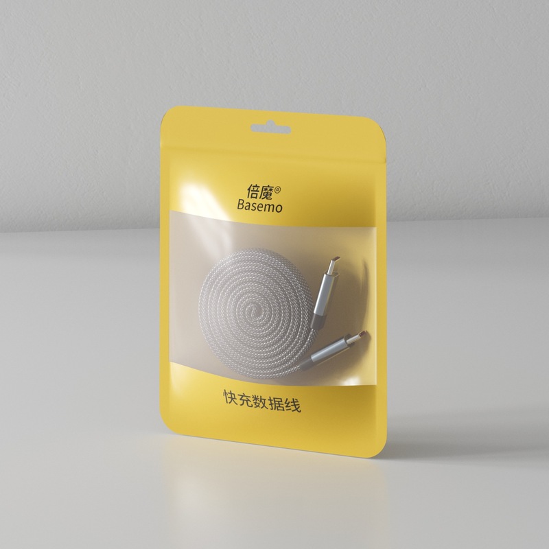 倍魔240w磁吸扁线自收纳双卷编织超快充数据线适用苹果15/16华为|undefined