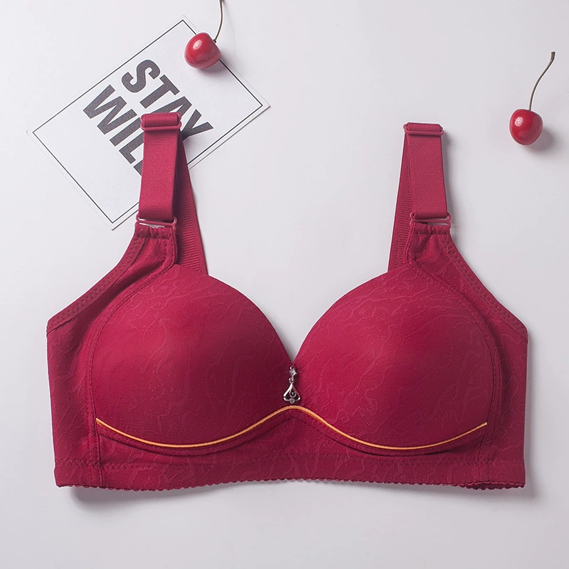 Anbeili Comfortable Wireless Bra for Plus-Size Women, Thin Support, Mid-Age Friendly