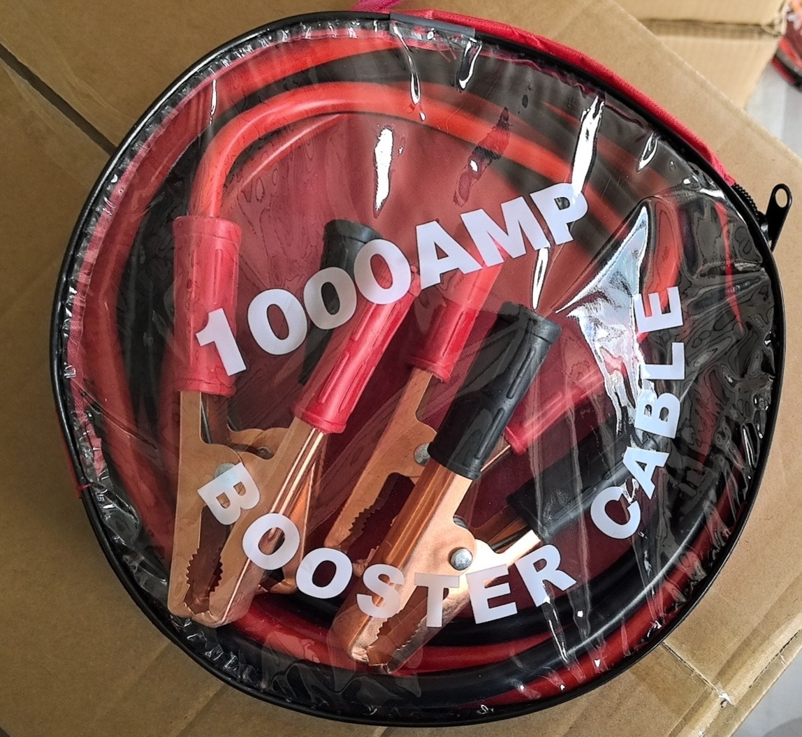 Manufacturer's car jumper cables, battery cables, emergency start copper jumper cables, battery alligator clip connection cables