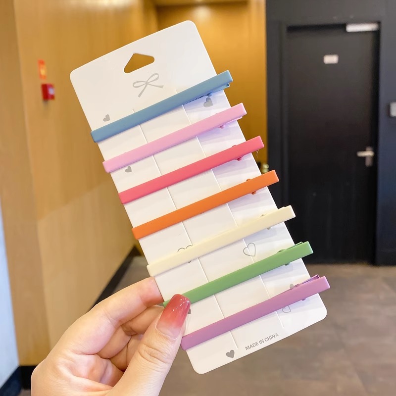 Horquilla de perlas, estilo ins, tocado coreano simple de nicho, clip de una palabra, clip lateral de flequillo simple, tocado