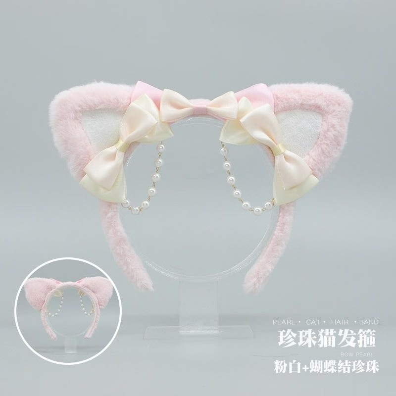 遊園地の女の子のかわいいぬいぐるみパンダフィーベア耳カチューシャ女性の写真ヘアピン洗顔カチューシャヘアアクセサリー|undefined