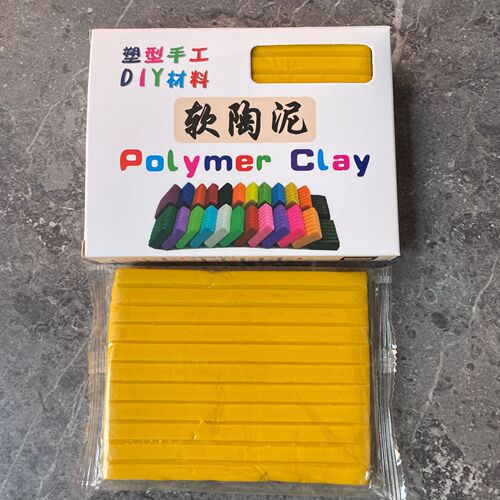 Cross-border supply 250g soft pottery handmade colored mud handmade materials boxed clay baking and shaping mud wholesale